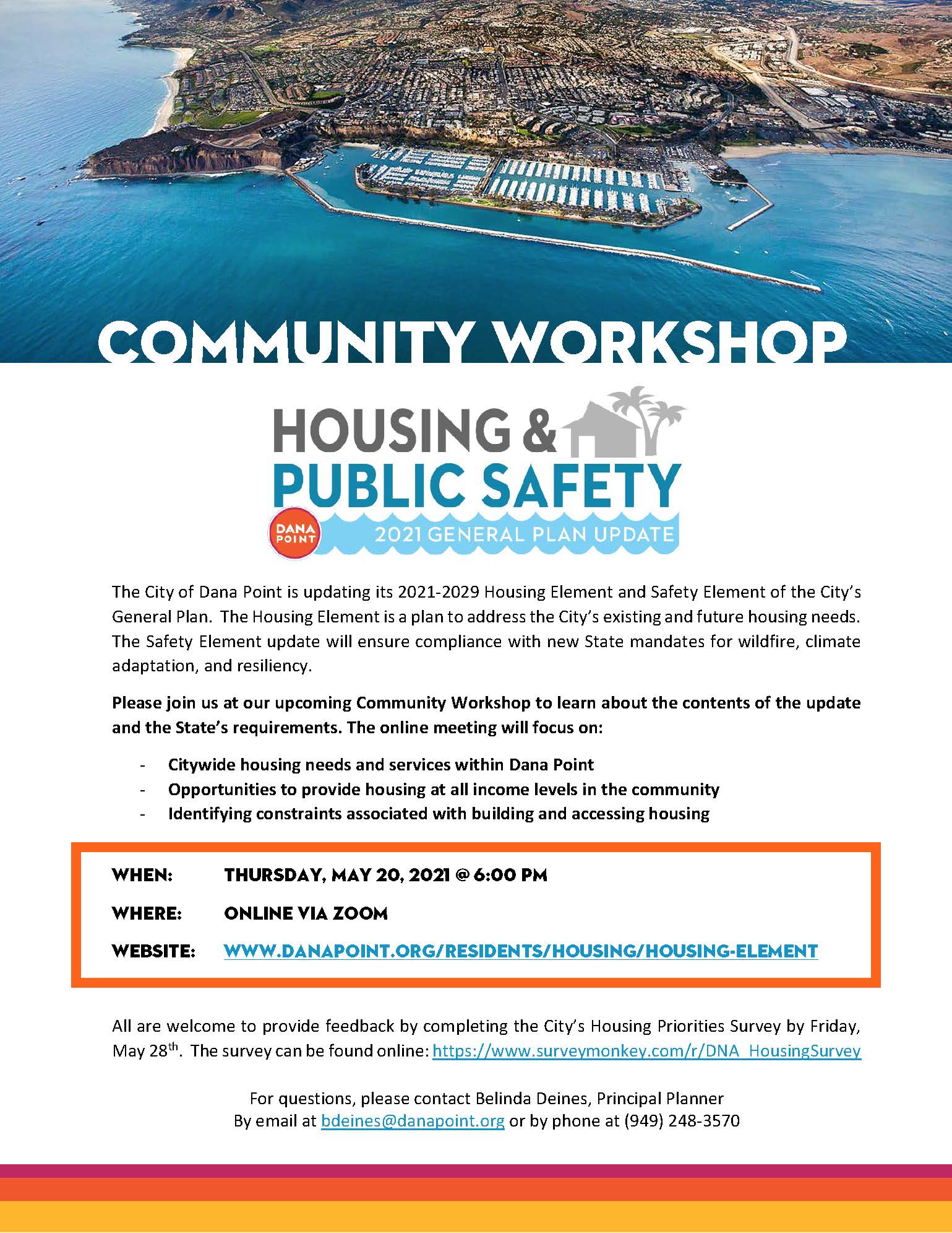 21 0520 - Community Workshop Flyer