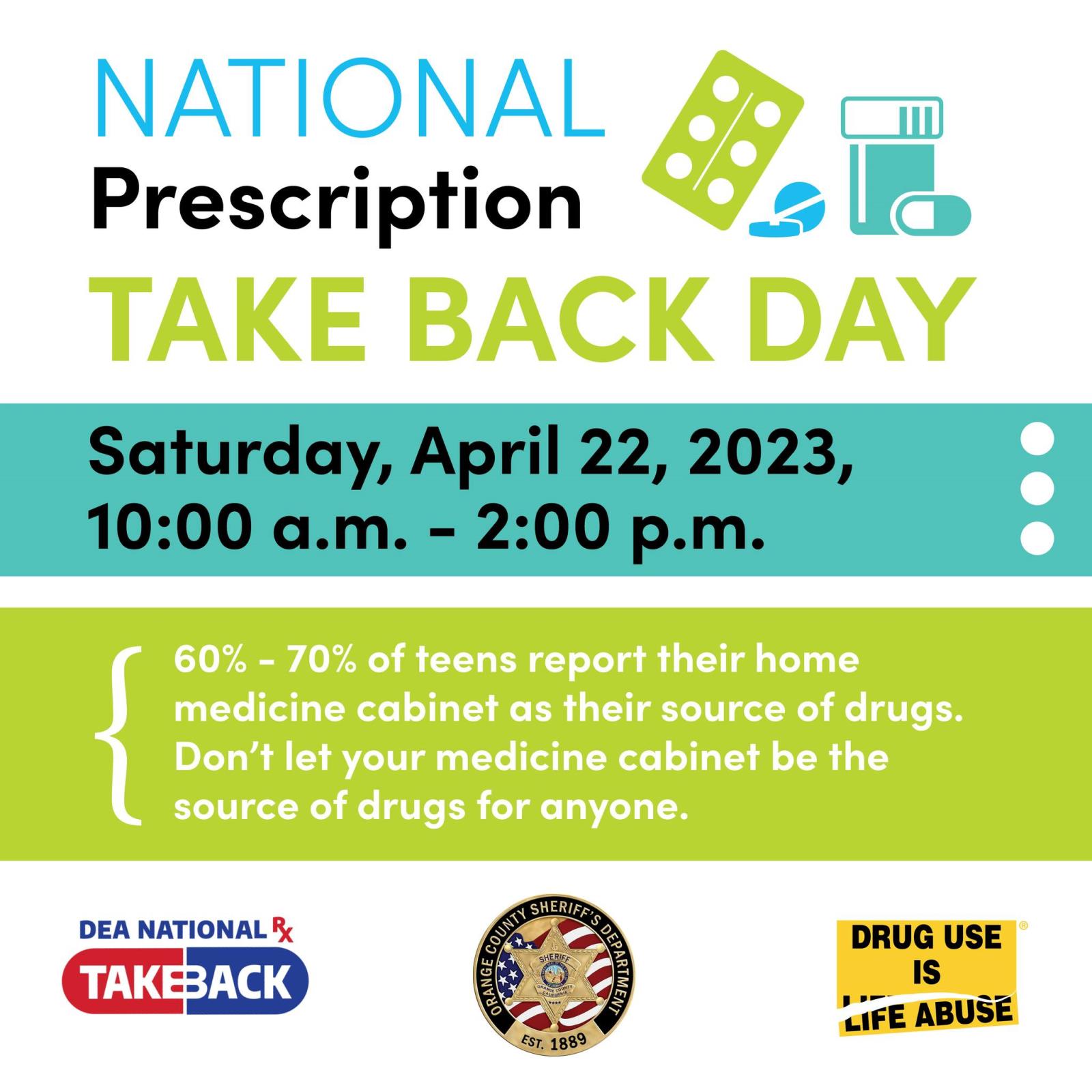 2023 prescription take back day