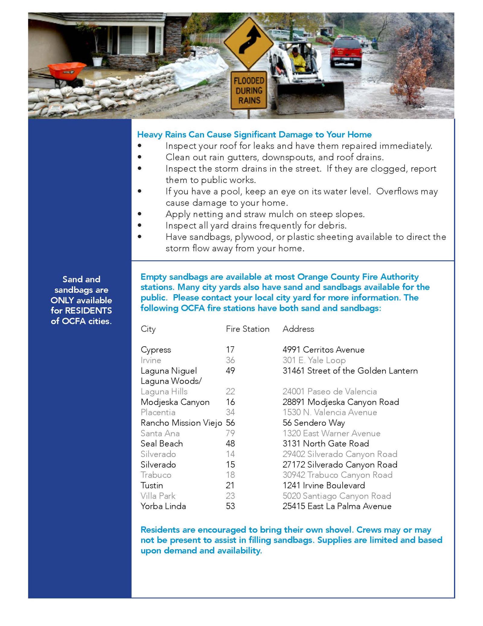 Severe Weather Safety Flyer 2
